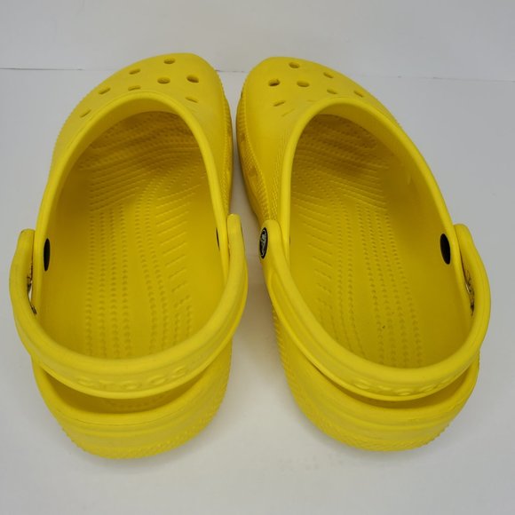 Crocs Unisex - Adult Men's and Women's Classic Clog Lemon Yellow Sz:8M - 10W.Goo - Picture 8 of 12